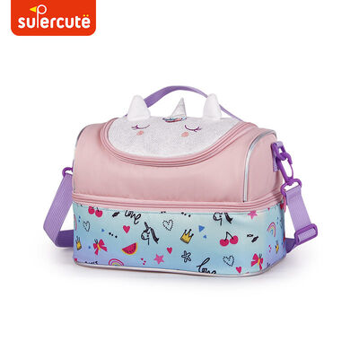 Supercute OEM/ODM 3 In 1 Small School Backpack Set Lunch Bag Pencil Bag For Kids