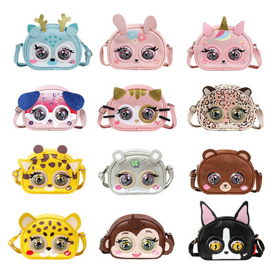 Supercute Wholesale Kids Shoulder Bag Blinking Bag Creative Products