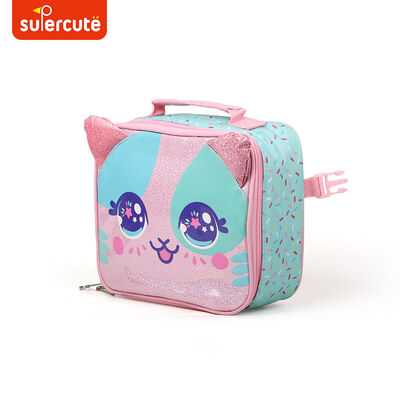 Supercute 3 Pcs Custom School Bag Back To School Backpack Set Lunch Bag Pencil Bag