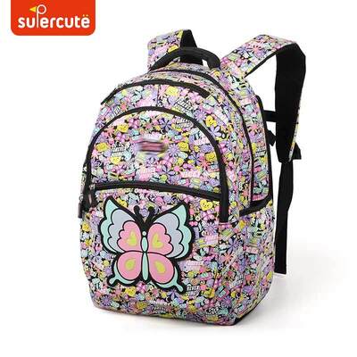 Supercute 3 In 1 OEM School Backpack Set Lunch Bag Pencil Bag For Kids