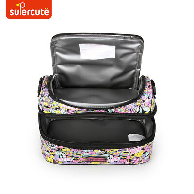 Supercute 3 In 1 OEM School Backpack Set Lunch Bag Pencil Bag For Kids