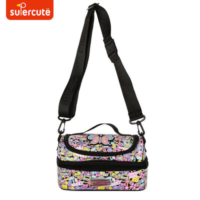 Supercute 3 In 1 OEM School Backpack Set Lunch Bag Pencil Bag For Kids