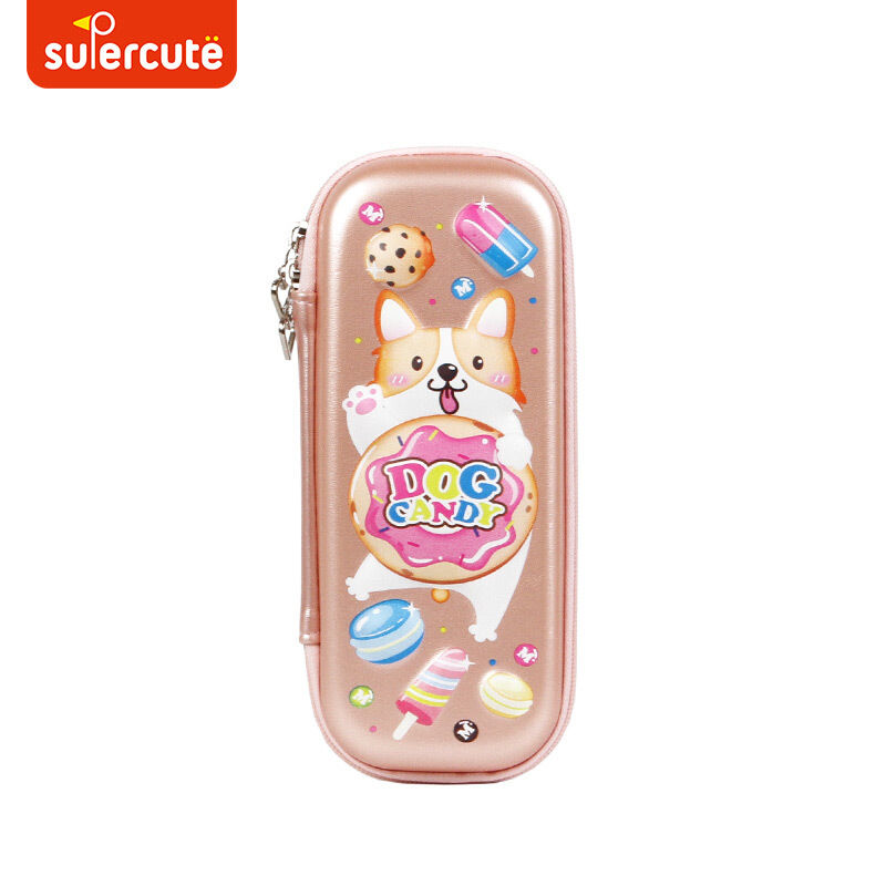 Supercute Cute Pencil Case Customized Logo Kawaii Stationery Bag For Boys And Girls