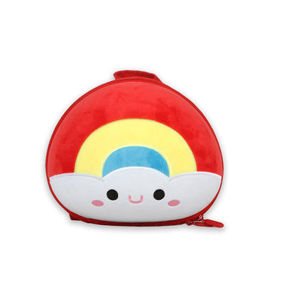 Tas Anak-anak Balita OEM Supercute 3d Kartun Pelangi Tas Pelangi Mewah Untuk Anak-anak