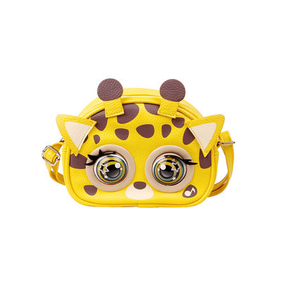 Superctue Little Girls Shoulder Bag Intelligent Interactive Voice Blinking Bag