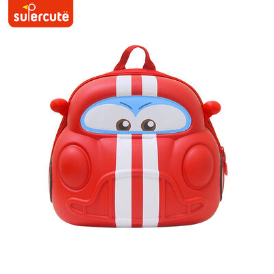 Supercute Factory 3D Cartoon Eva Car Kids Backpack School Book Bags For Kids